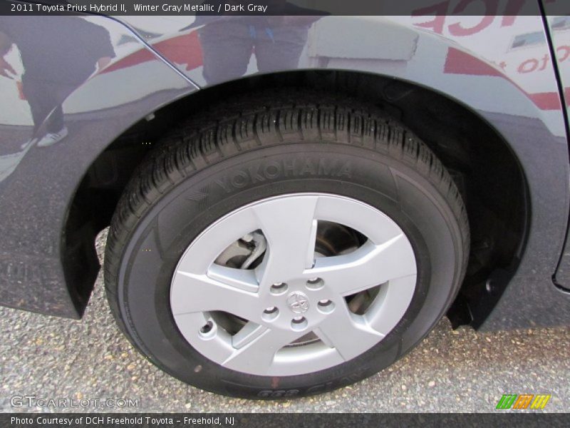Winter Gray Metallic / Dark Gray 2011 Toyota Prius Hybrid II