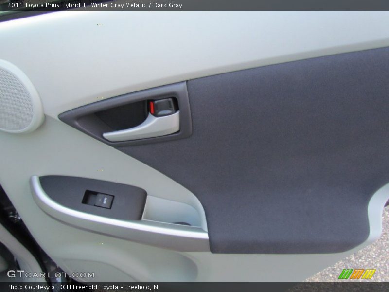 Winter Gray Metallic / Dark Gray 2011 Toyota Prius Hybrid II