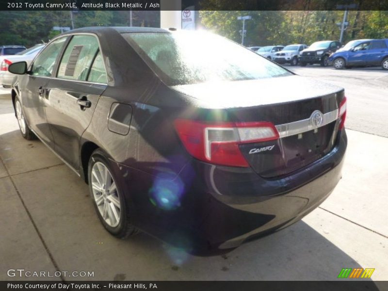 Attitude Black Metallic / Ash 2012 Toyota Camry XLE