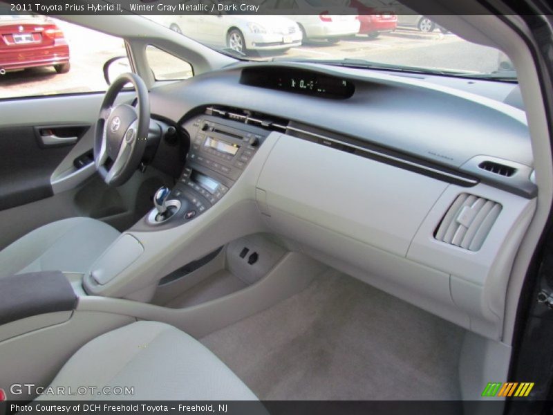 Winter Gray Metallic / Dark Gray 2011 Toyota Prius Hybrid II