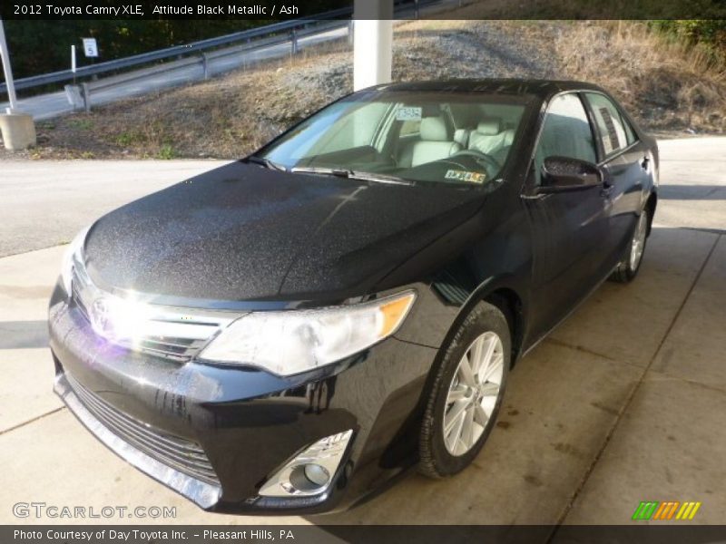 Attitude Black Metallic / Ash 2012 Toyota Camry XLE