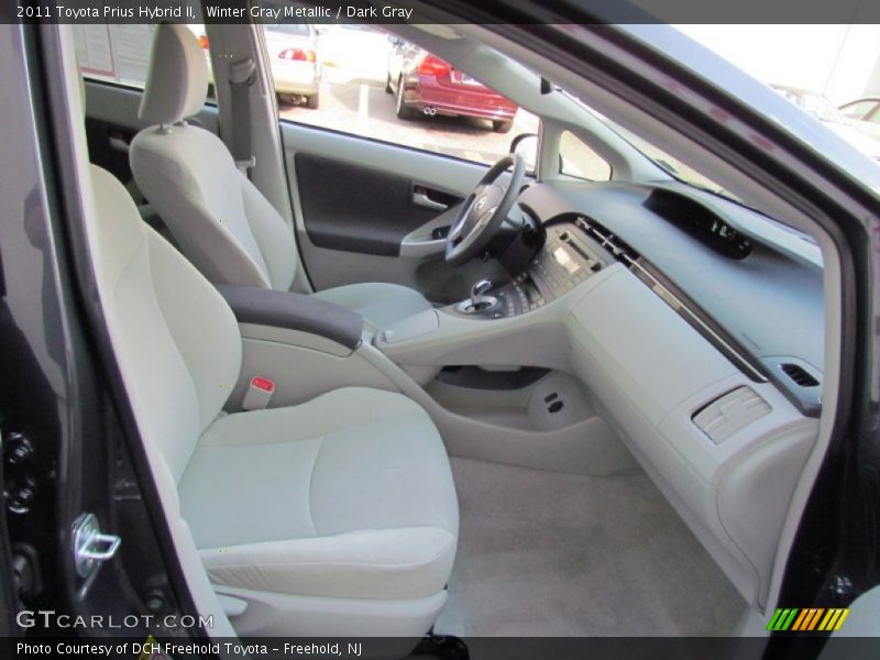Winter Gray Metallic / Dark Gray 2011 Toyota Prius Hybrid II