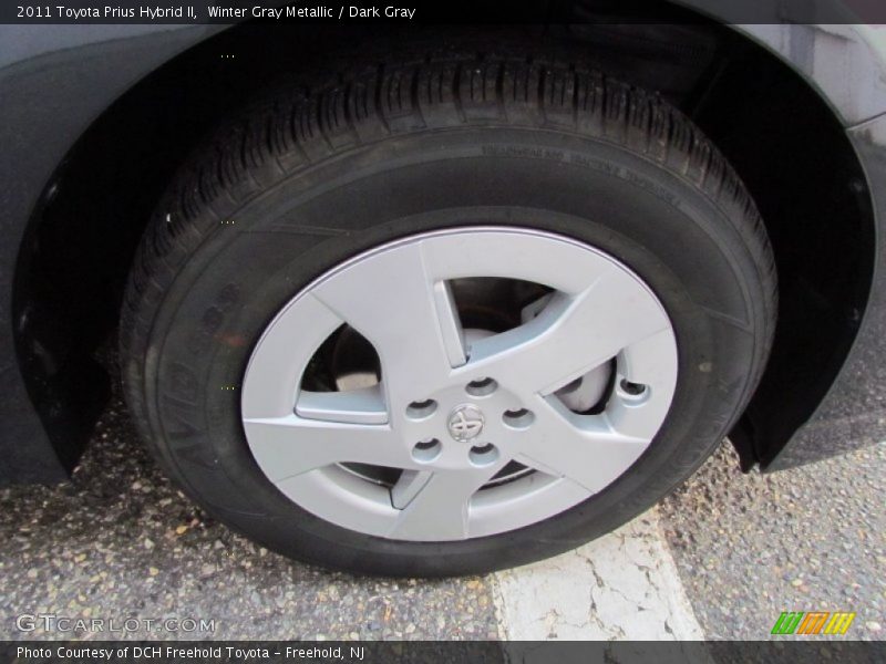 Winter Gray Metallic / Dark Gray 2011 Toyota Prius Hybrid II
