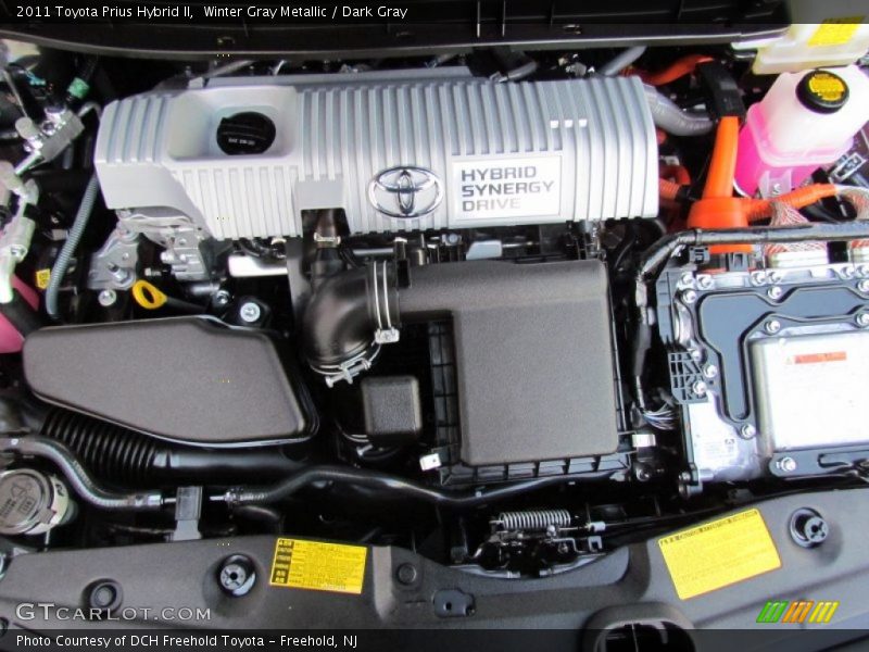 Winter Gray Metallic / Dark Gray 2011 Toyota Prius Hybrid II