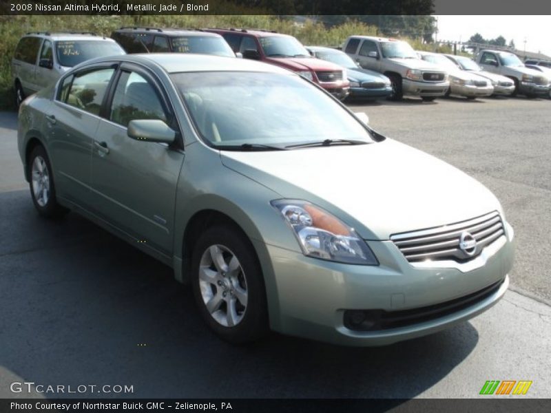 Metallic Jade / Blond 2008 Nissan Altima Hybrid