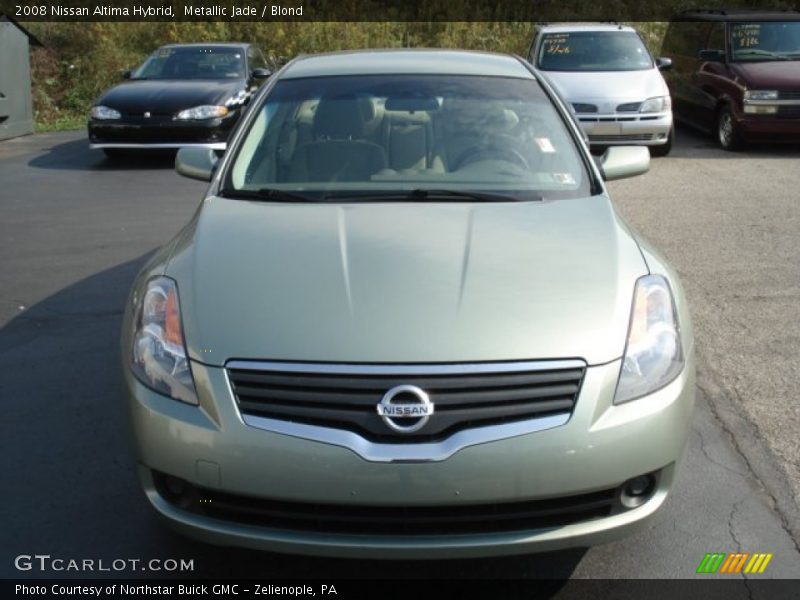 Metallic Jade / Blond 2008 Nissan Altima Hybrid