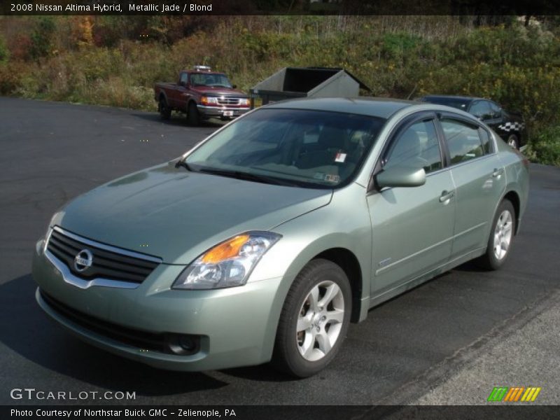 Metallic Jade / Blond 2008 Nissan Altima Hybrid