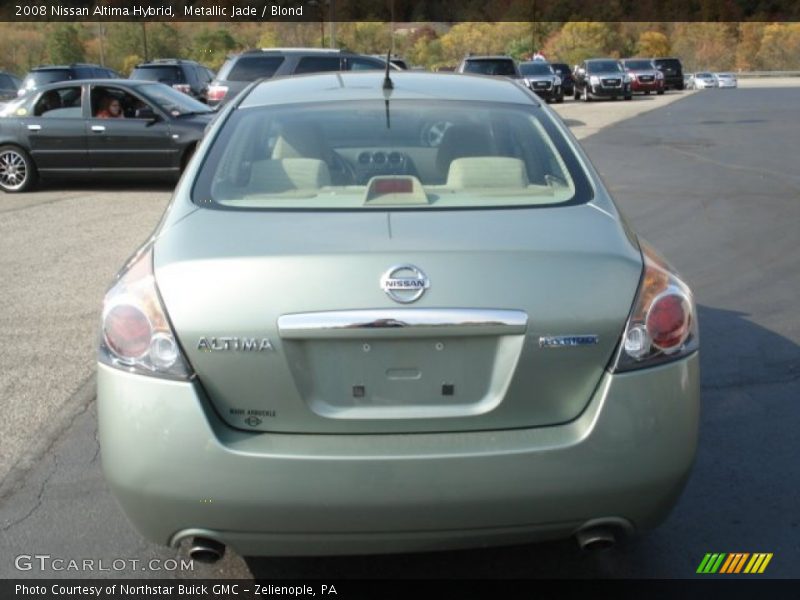 Metallic Jade / Blond 2008 Nissan Altima Hybrid