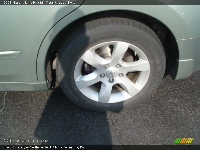 Metallic Jade / Blond 2008 Nissan Altima Hybrid