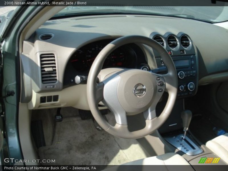 Metallic Jade / Blond 2008 Nissan Altima Hybrid