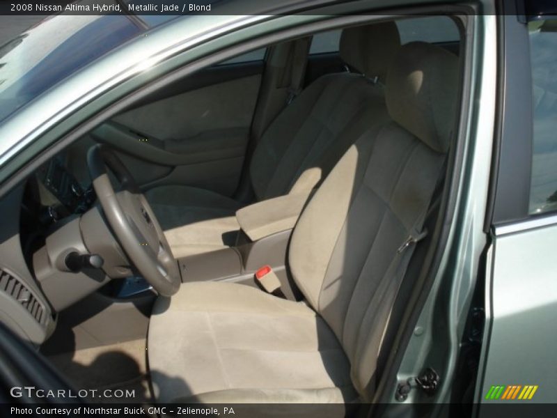 Metallic Jade / Blond 2008 Nissan Altima Hybrid