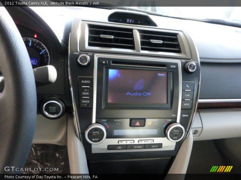 Attitude Black Metallic / Ash 2012 Toyota Camry XLE