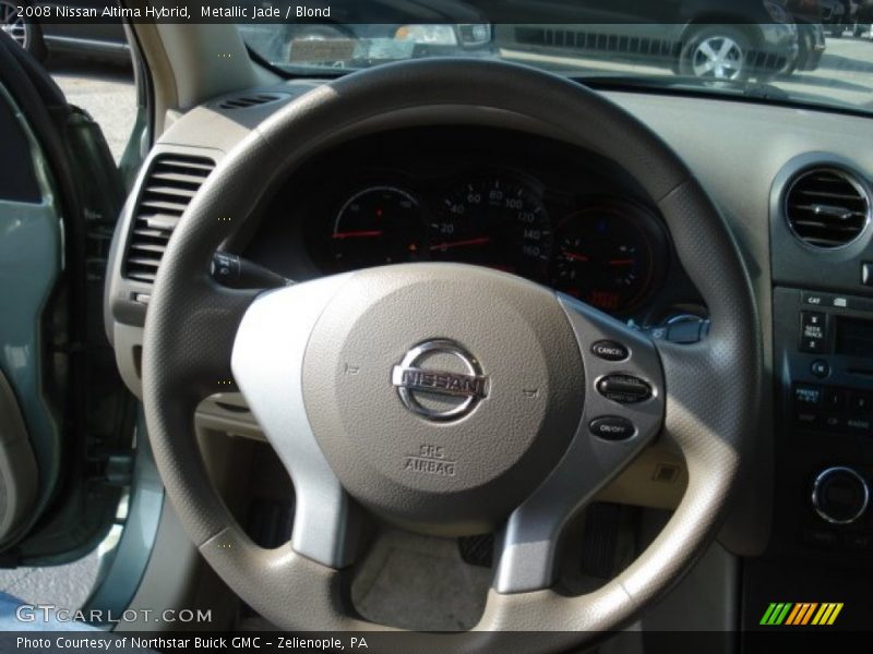 Metallic Jade / Blond 2008 Nissan Altima Hybrid