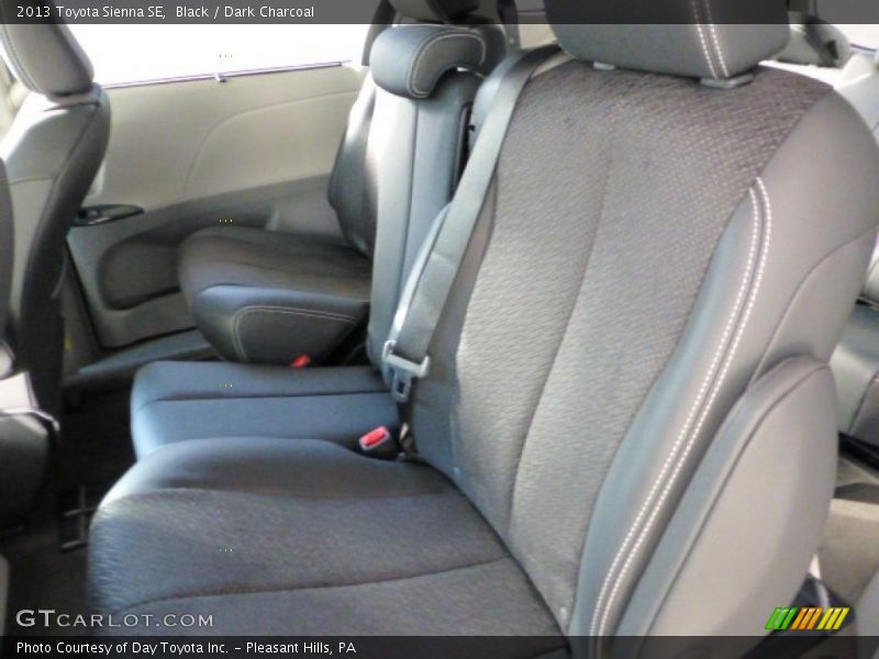 Black / Dark Charcoal 2013 Toyota Sienna SE