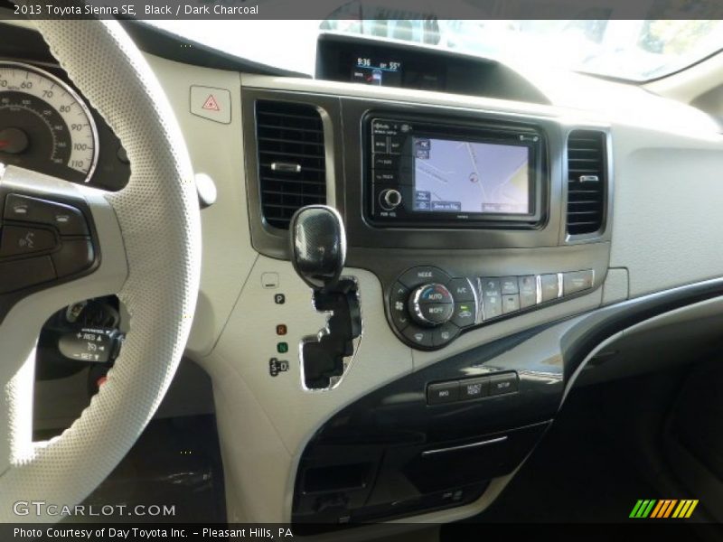 Black / Dark Charcoal 2013 Toyota Sienna SE