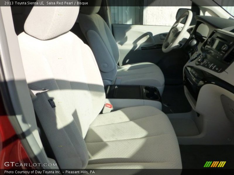 Salsa Red Pearl / Bisque 2013 Toyota Sienna LE