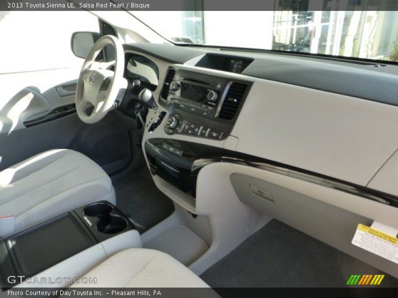 Salsa Red Pearl / Bisque 2013 Toyota Sienna LE