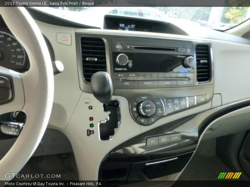 Salsa Red Pearl / Bisque 2013 Toyota Sienna LE