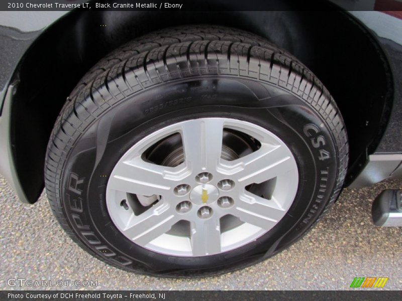 Black Granite Metallic / Ebony 2010 Chevrolet Traverse LT