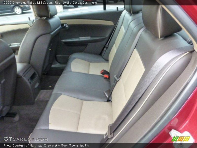 Red Jewel / Cocoa/Cashmere 2009 Chevrolet Malibu LTZ Sedan