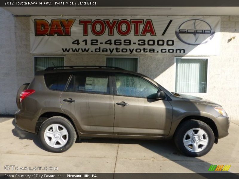 Pyrite Mica / Sand Beige 2012 Toyota RAV4 I4 4WD