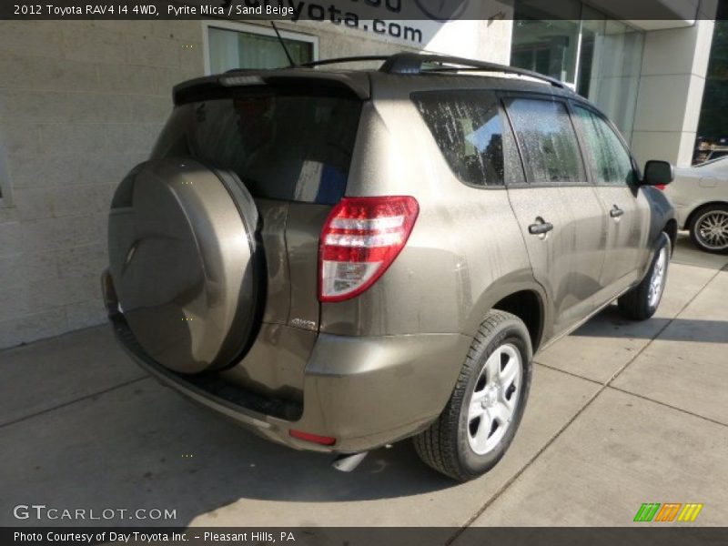 Pyrite Mica / Sand Beige 2012 Toyota RAV4 I4 4WD