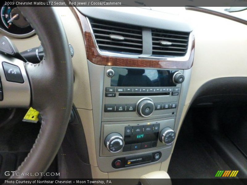 Red Jewel / Cocoa/Cashmere 2009 Chevrolet Malibu LTZ Sedan