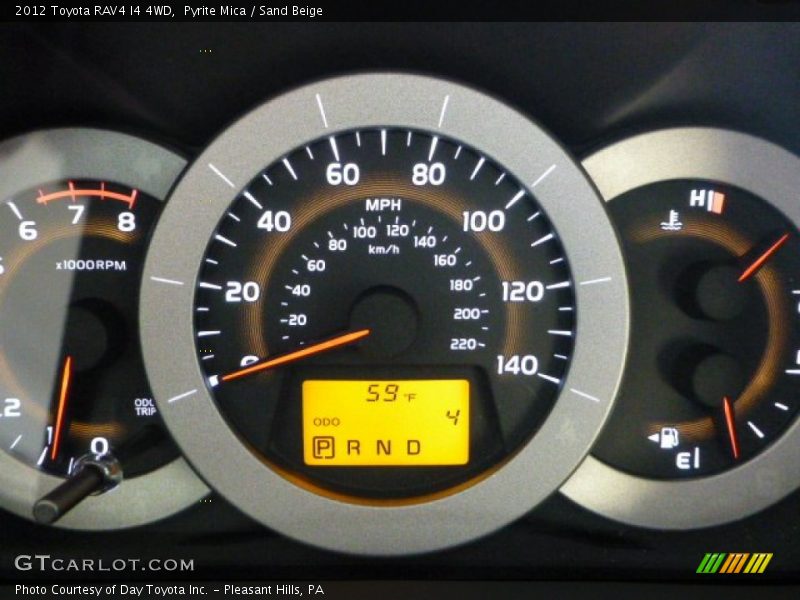 Pyrite Mica / Sand Beige 2012 Toyota RAV4 I4 4WD