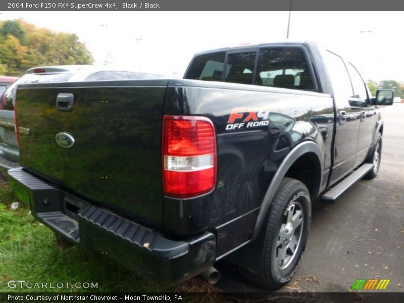 Black / Black 2004 Ford F150 FX4 SuperCrew 4x4