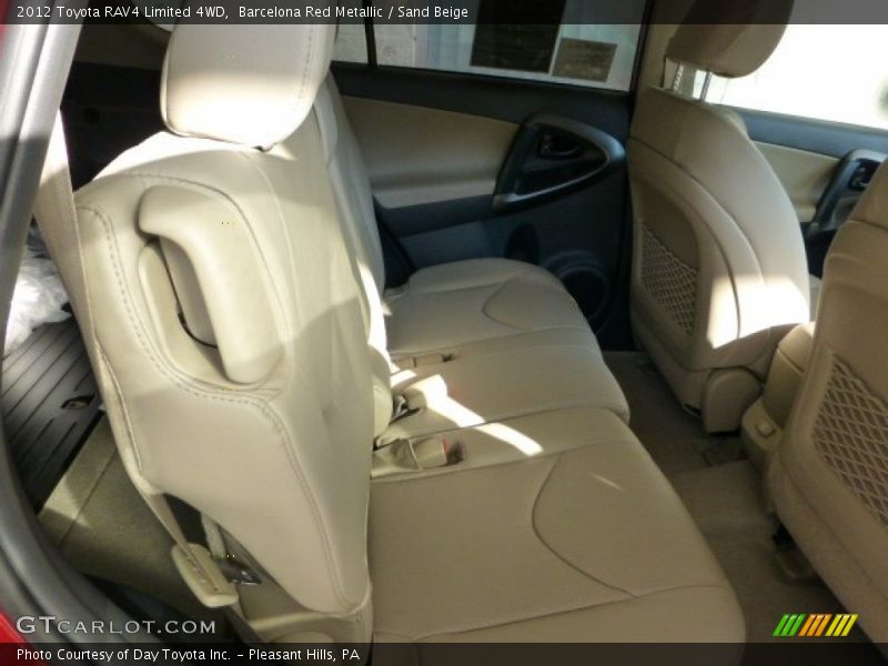 Barcelona Red Metallic / Sand Beige 2012 Toyota RAV4 Limited 4WD