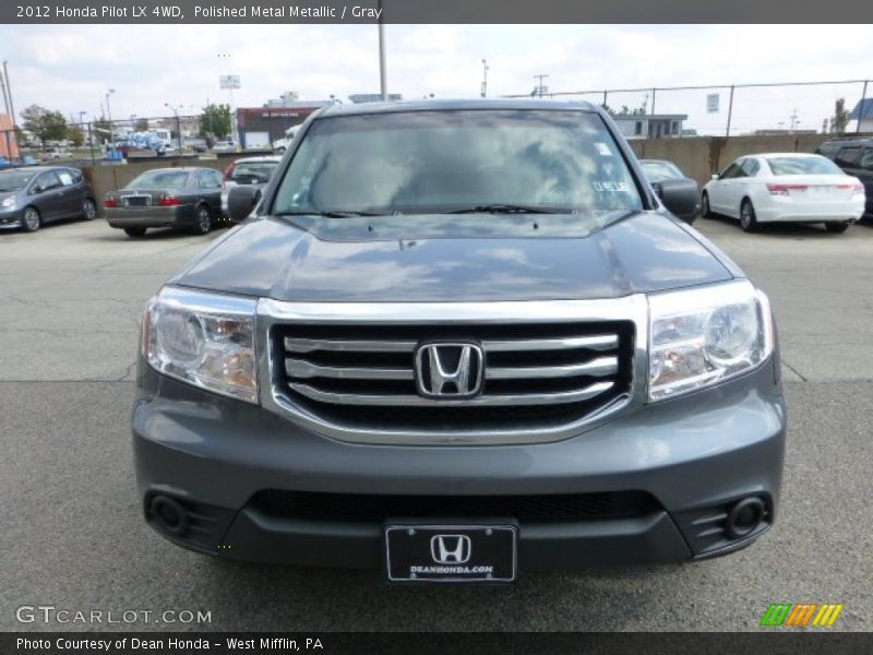 Polished Metal Metallic / Gray 2012 Honda Pilot LX 4WD