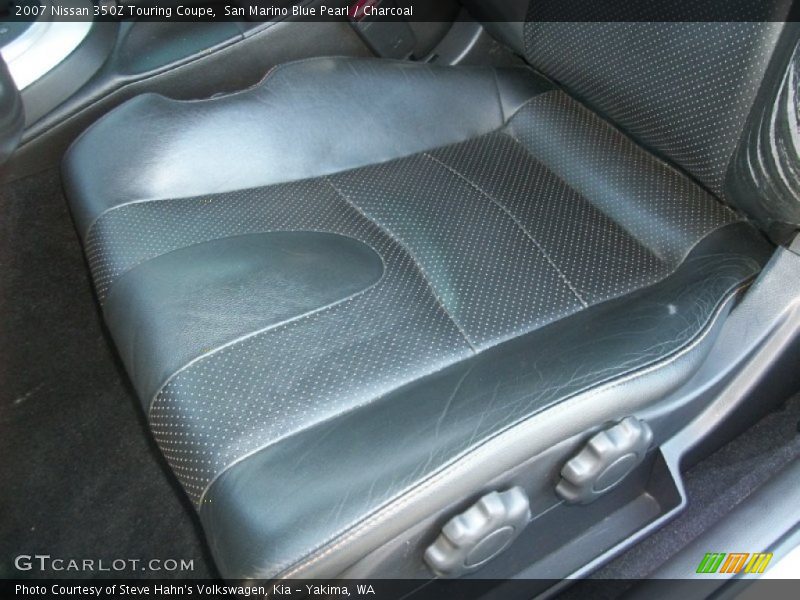 San Marino Blue Pearl / Charcoal 2007 Nissan 350Z Touring Coupe
