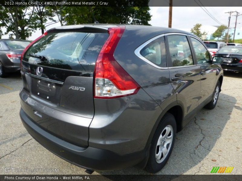 Polished Metal Metallic / Gray 2012 Honda CR-V LX 4WD