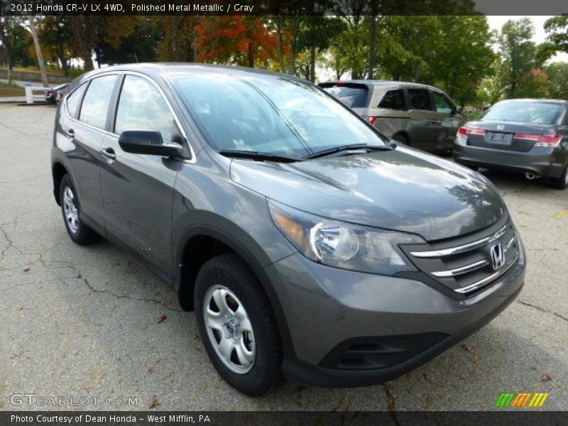 Polished Metal Metallic / Gray 2012 Honda CR-V LX 4WD
