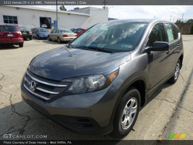 Polished Metal Metallic / Gray 2012 Honda CR-V LX 4WD