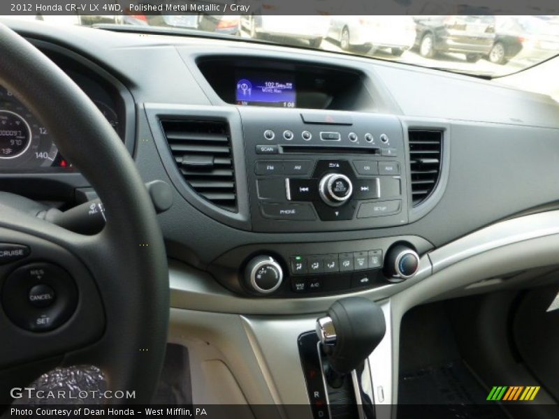 Polished Metal Metallic / Gray 2012 Honda CR-V LX 4WD