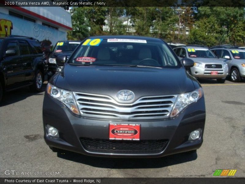 Magnetic Gray Metallic / Ivory 2010 Toyota Venza AWD