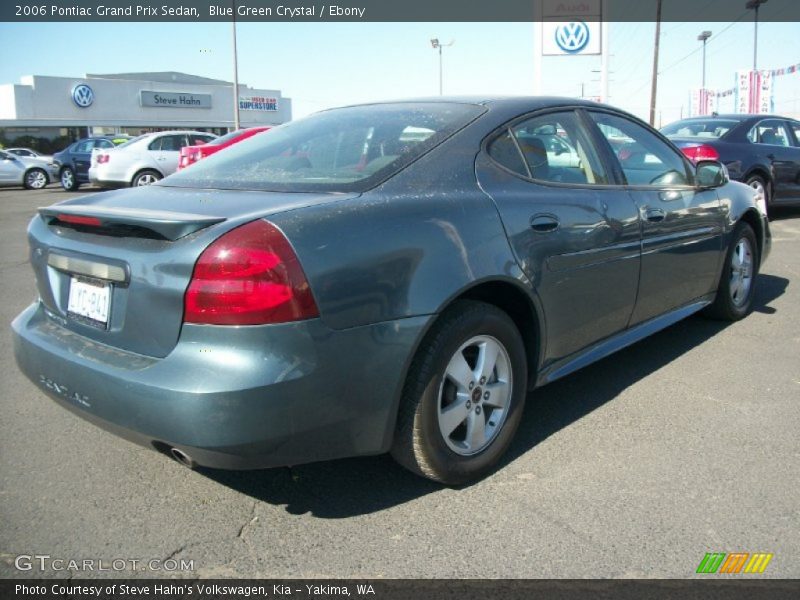 Blue Green Crystal / Ebony 2006 Pontiac Grand Prix Sedan