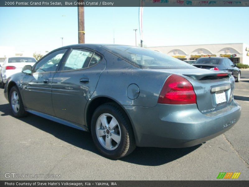 Blue Green Crystal / Ebony 2006 Pontiac Grand Prix Sedan