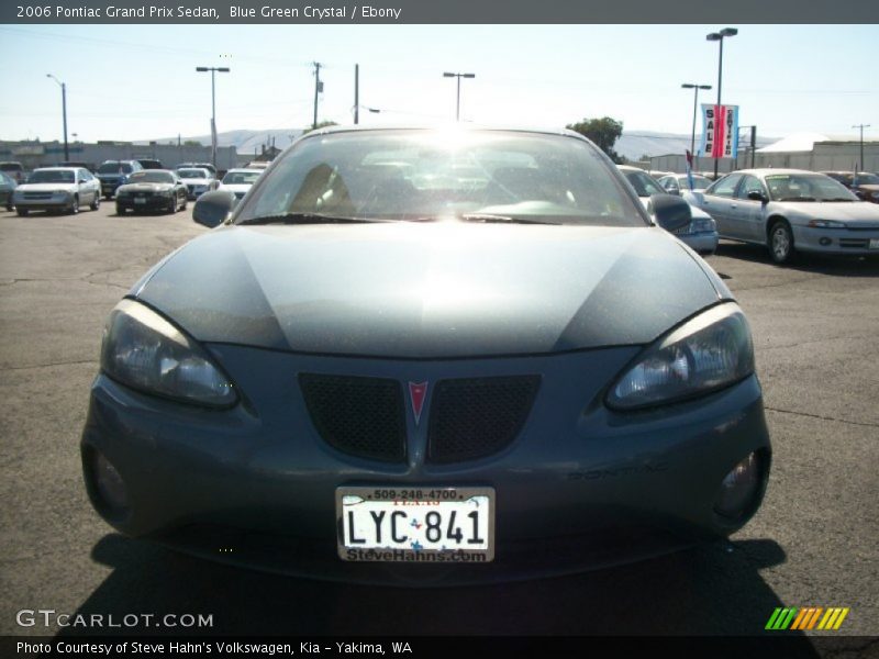 Blue Green Crystal / Ebony 2006 Pontiac Grand Prix Sedan