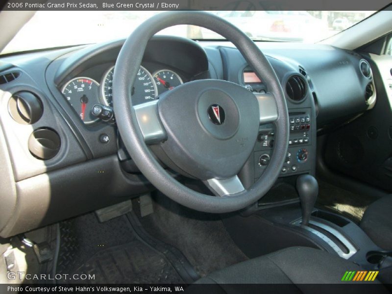 Blue Green Crystal / Ebony 2006 Pontiac Grand Prix Sedan