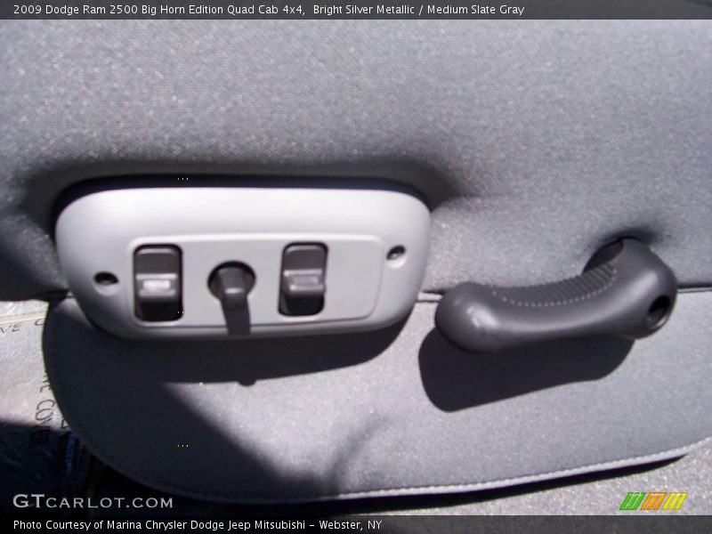 Bright Silver Metallic / Medium Slate Gray 2009 Dodge Ram 2500 Big Horn Edition Quad Cab 4x4