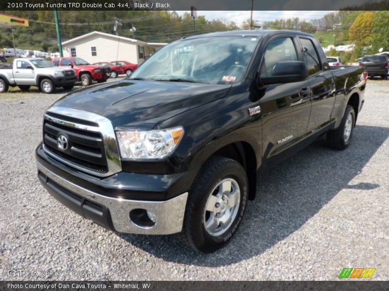 Black / Black 2010 Toyota Tundra TRD Double Cab 4x4