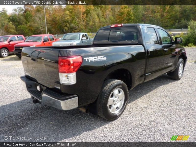 Black / Black 2010 Toyota Tundra TRD Double Cab 4x4