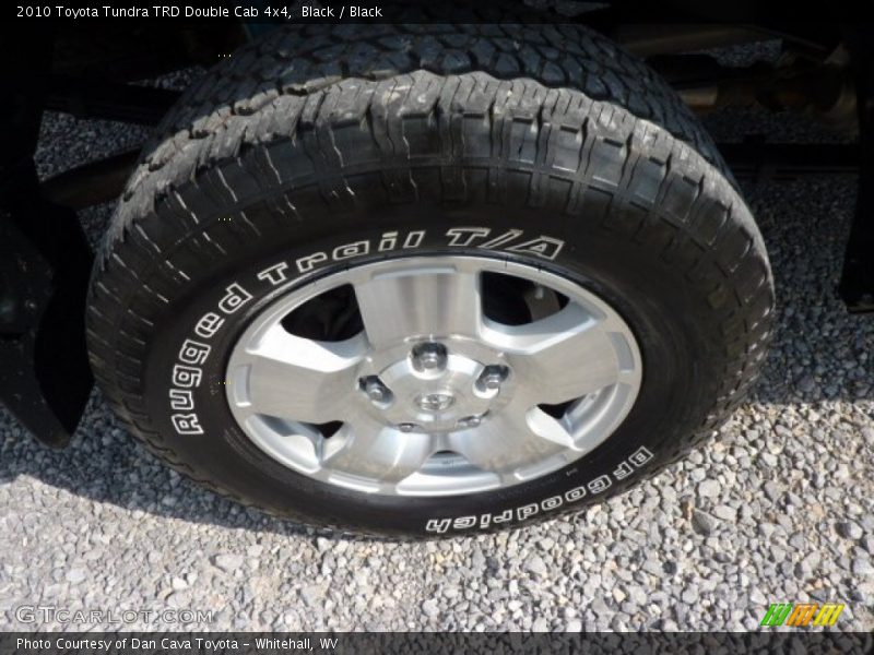 Black / Black 2010 Toyota Tundra TRD Double Cab 4x4