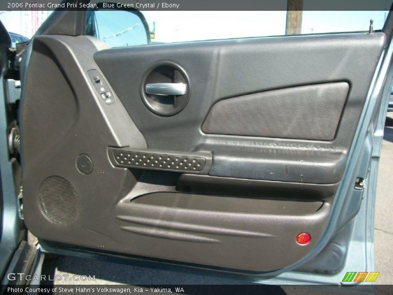 Blue Green Crystal / Ebony 2006 Pontiac Grand Prix Sedan