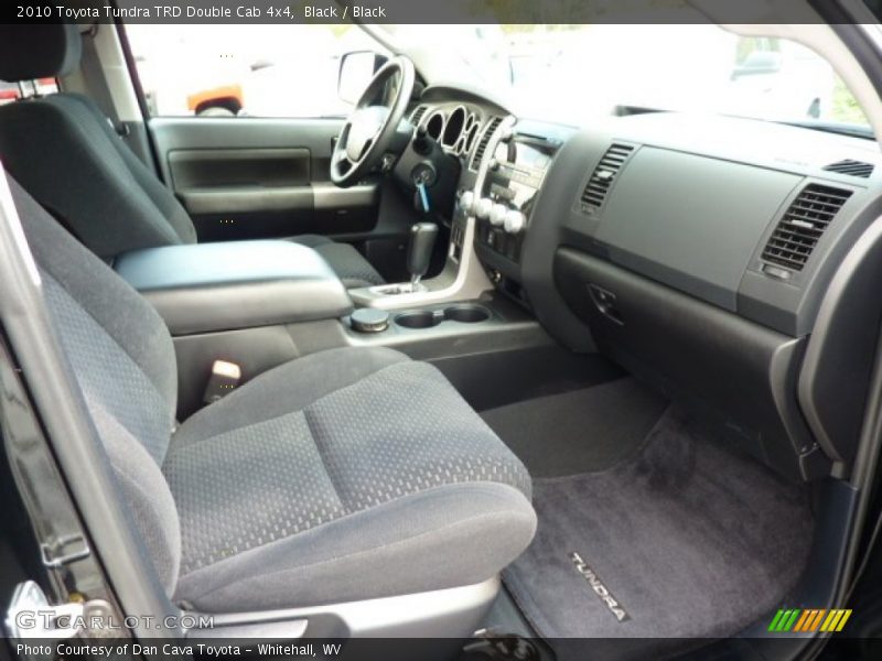 Black / Black 2010 Toyota Tundra TRD Double Cab 4x4