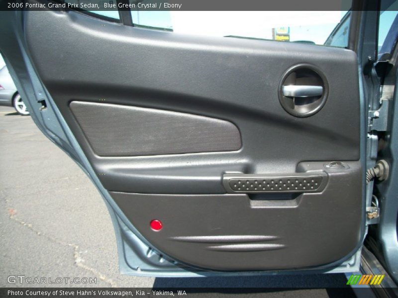 Blue Green Crystal / Ebony 2006 Pontiac Grand Prix Sedan