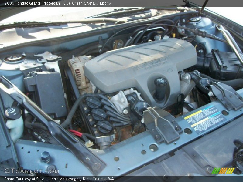 Blue Green Crystal / Ebony 2006 Pontiac Grand Prix Sedan