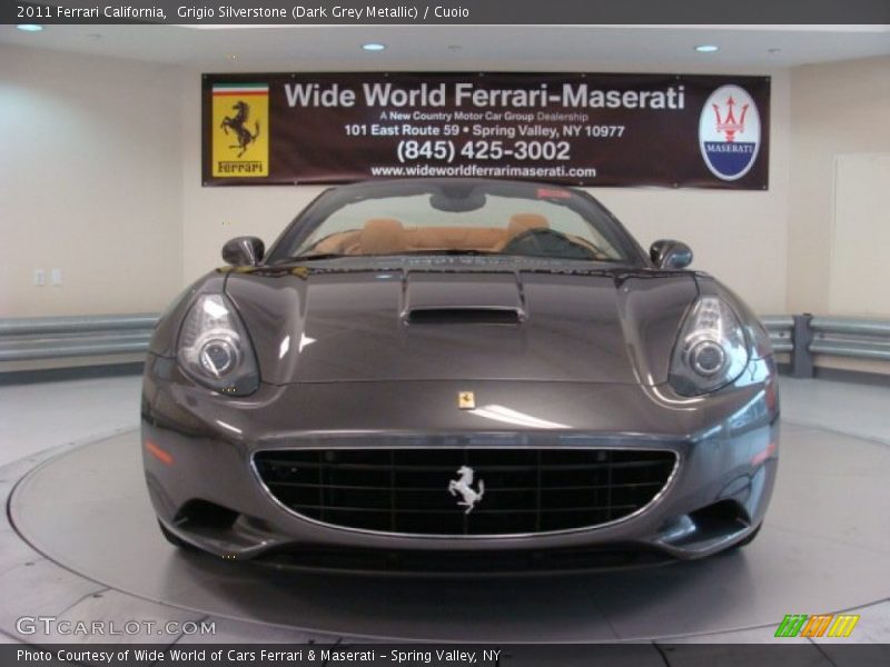 Grigio Silverstone (Dark Grey Metallic) / Cuoio 2011 Ferrari California